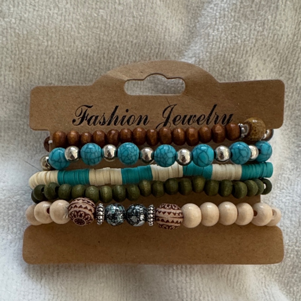 Bohemian Beaded Bracelet Set
